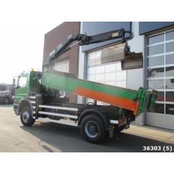 Mercedes-Benz 1823 AK 4x4 with HMF 12 ton/meter crane