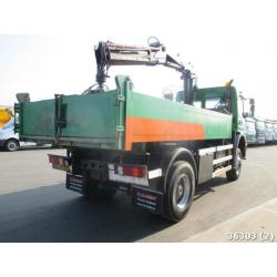 Mercedes-Benz 1823 AK 4x4 with HMF 12 ton/meter crane