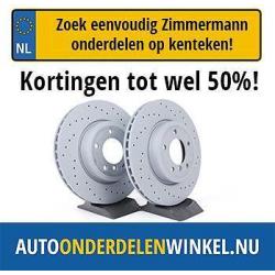 Zimmermann remschijven en remblokken, Korting tot wel 50%!