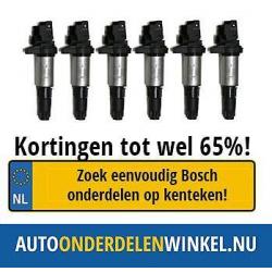 Bosch Bobine of bougiekabel nodig? Kortingen tot wel 65%!