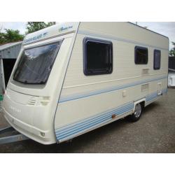 5 pers.caravelair 476 bamba met mover!! stapelbed/voortent