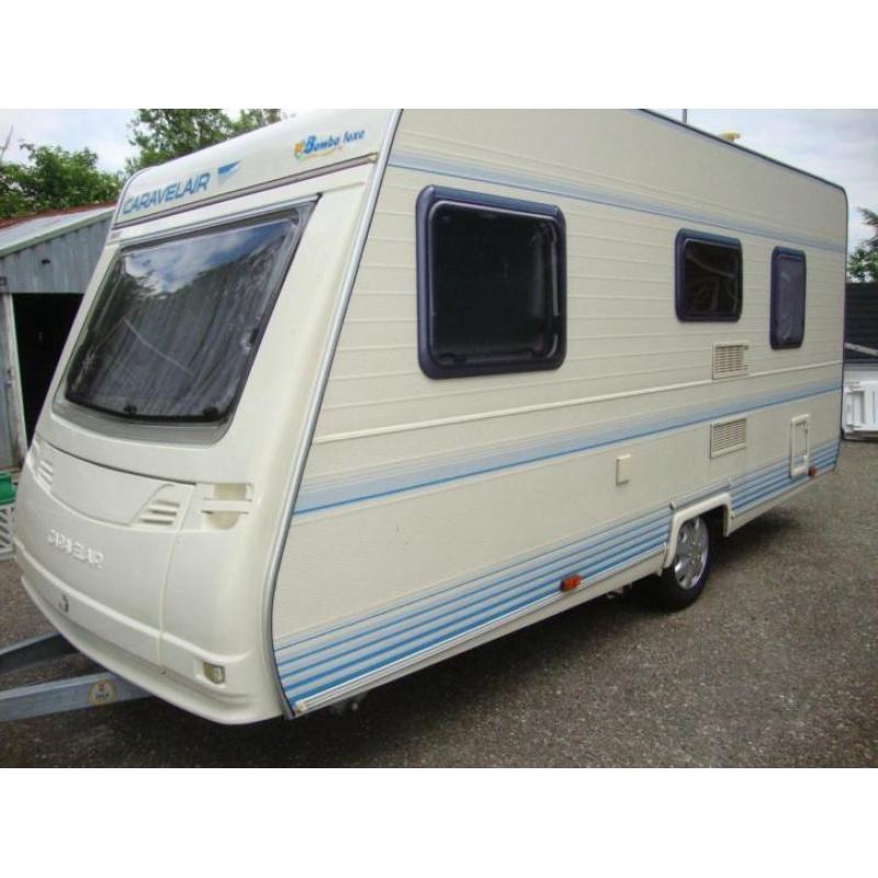 5 pers.caravelair 476 bamba met mover!! stapelbed/voortent