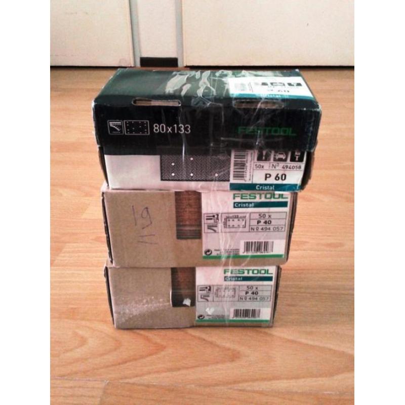 Festool Cristal schuurpapier 80x133mm (3 dozen)