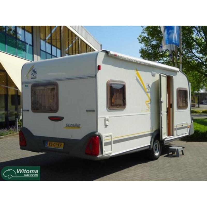 Knaus Sudwind 450 TF mooie caravan+mover