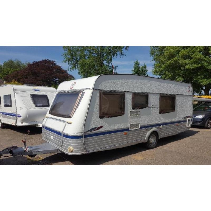 Caravan TEC 510 HTE Travel King met airco en voortent