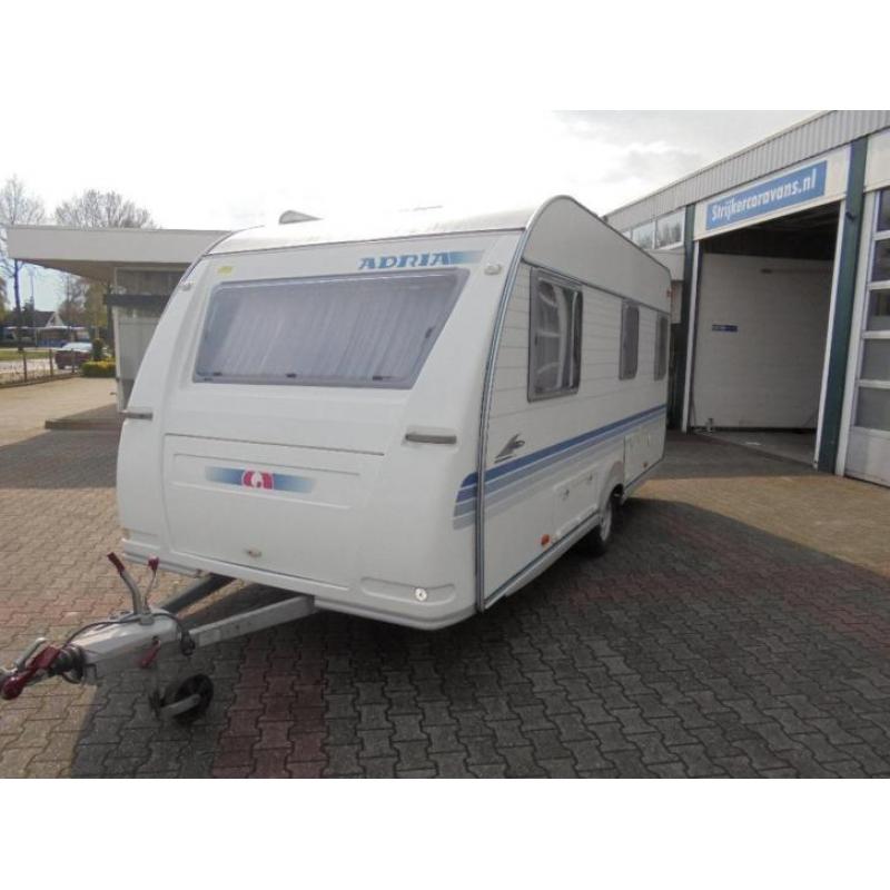 Adria 472LU aparte bedden en rondzit + MOVER + LUIFEL BJ2006