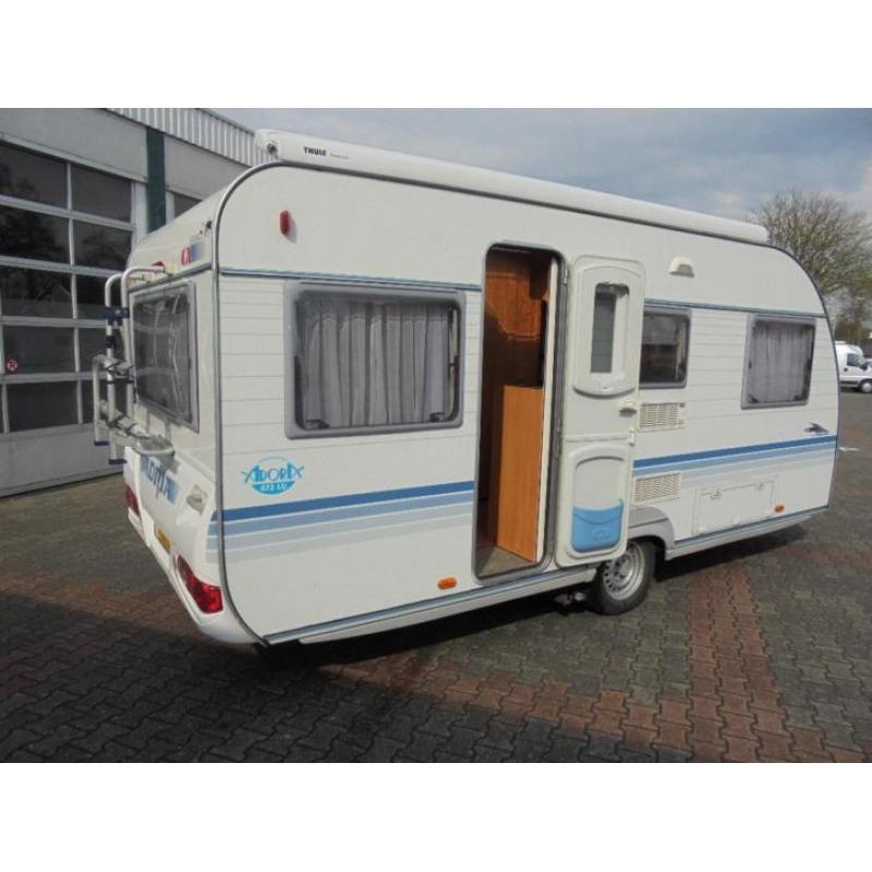 Adria 472LU aparte bedden en rondzit + MOVER + LUIFEL BJ2006