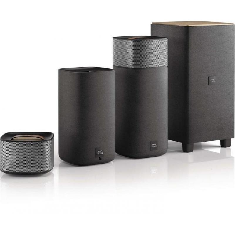 Philips Fidelio E5 - Draadloze Home Cinema set