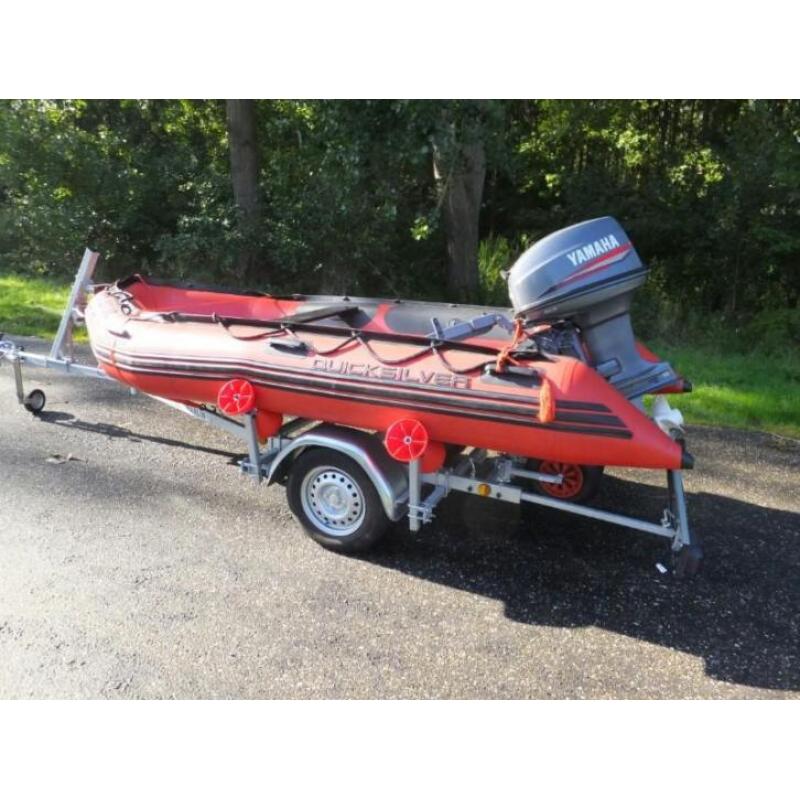 quicksilver 380hd met yamaha 40 pk