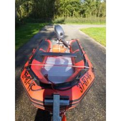 quicksilver 380hd met yamaha 40 pk