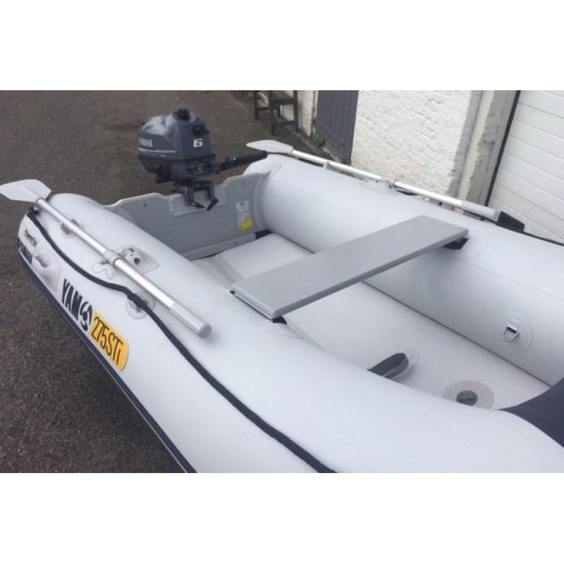 yamaha rubberboot +motor combinatie prijsje