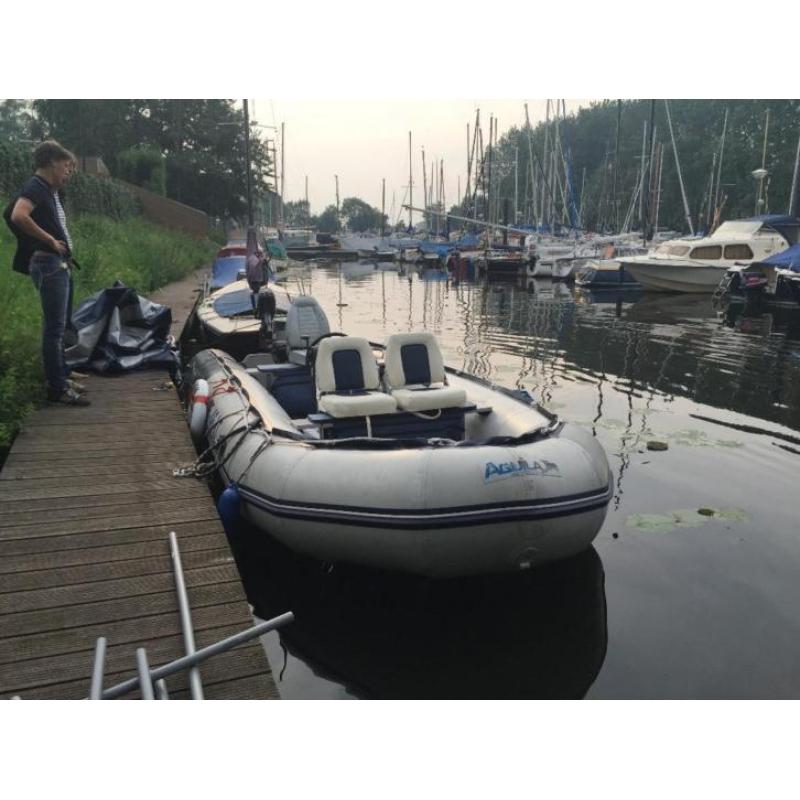 Aquila 550 rubberboot (2014) met Yamaha 40 pk Te Koop