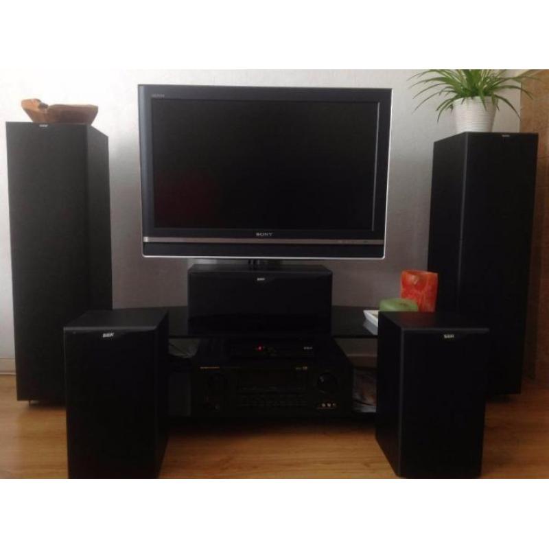 Sony Bravia 32 inch TV + Marantz Stereo+ B&W speakers