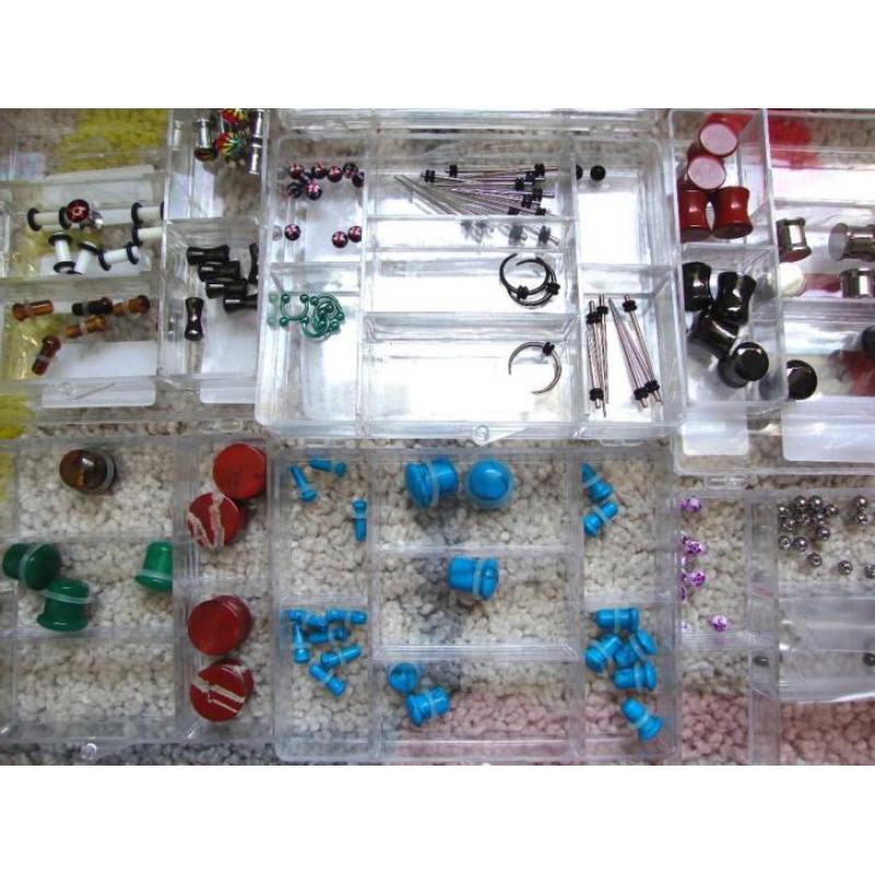 Partij Piercings (600 stuks)