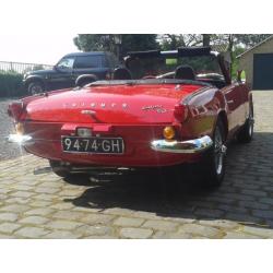 Triumph spitfire mk3 1968 gerestaureerd.