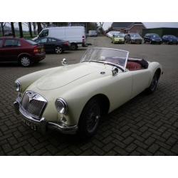 MG A Roadster 1959 Wit