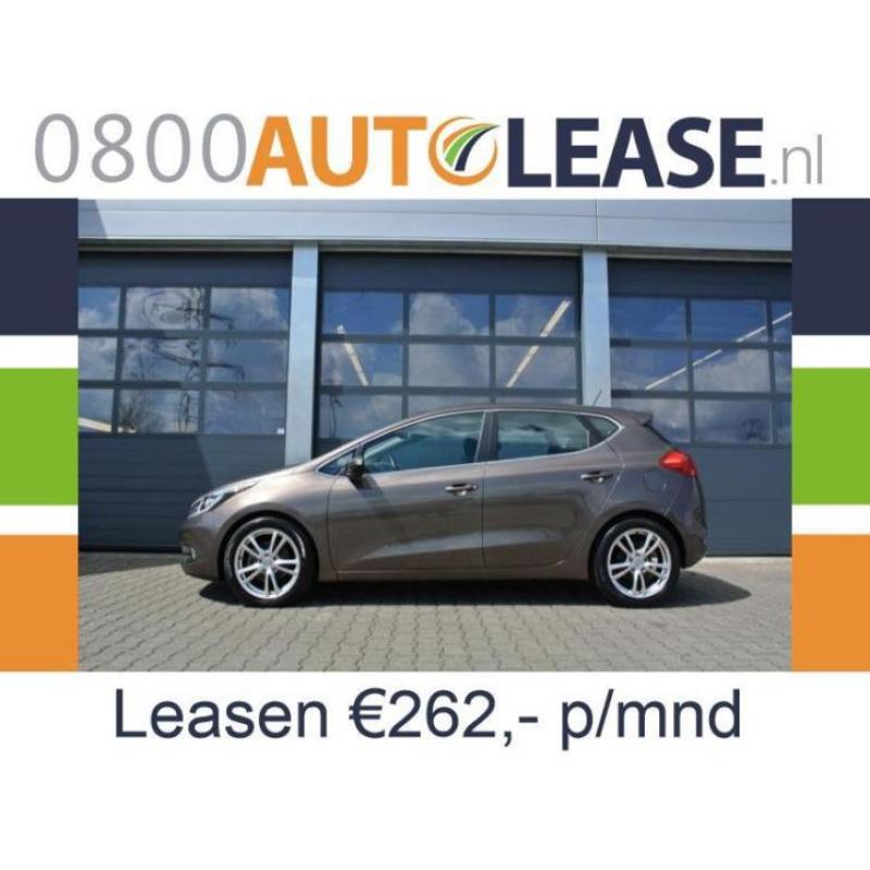 KIA CEE D 1.6 GDI | Lease € 262,– per mnd