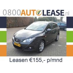 Seat Ibiza 1.2 TDI 55KW Ecomotive ST | Lease € 155,– per mnd