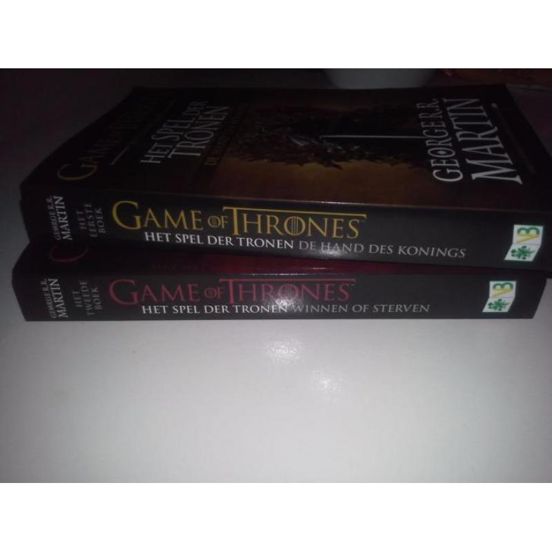 Game of Thrones boeken het spel der Tronen