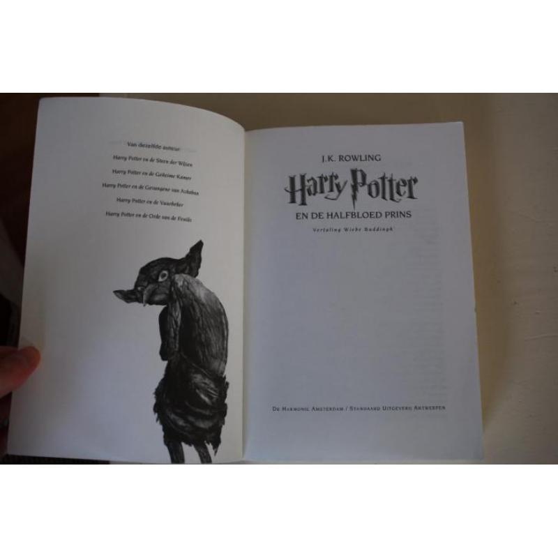 drie Harry Potter boeken