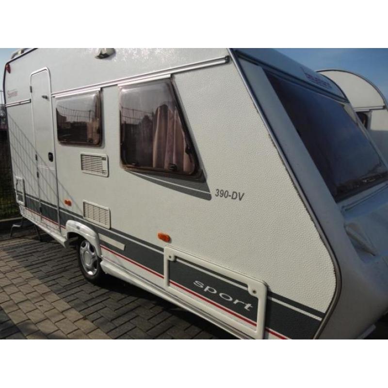 Beyerland Sprinter Sport 390 DV 2005 mover,tent € 7500,-