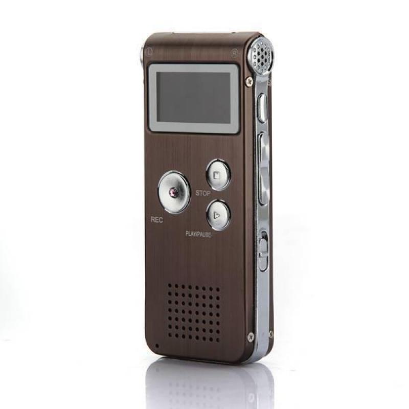 Digitale Spraakrecorder en MP3 Speler 8GB