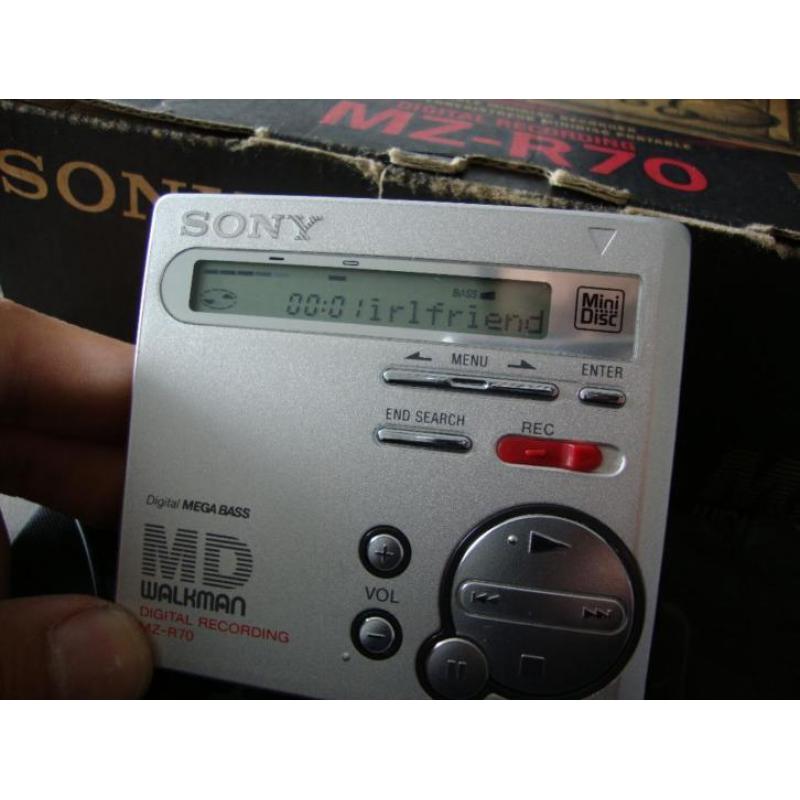 Te koop Sony MZ-R70 MD-Walkman