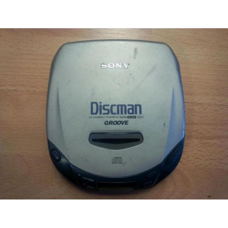 Discmans van sony en philips