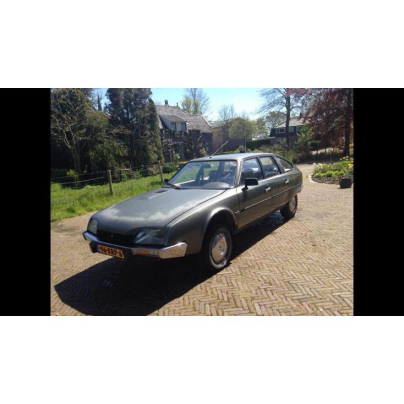 Wegenbelasting vrije Citroën CX 2.0 groen benzine APK 2018