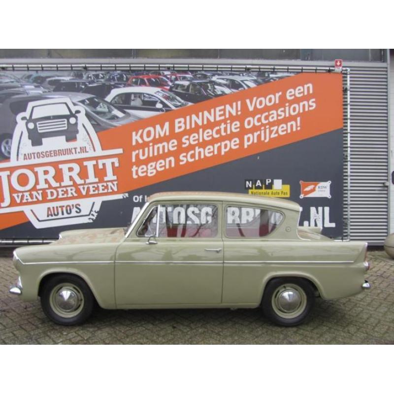 Ford Anglia 1.0 1961 Beige Orgineel NED Auto ZEER MOOI