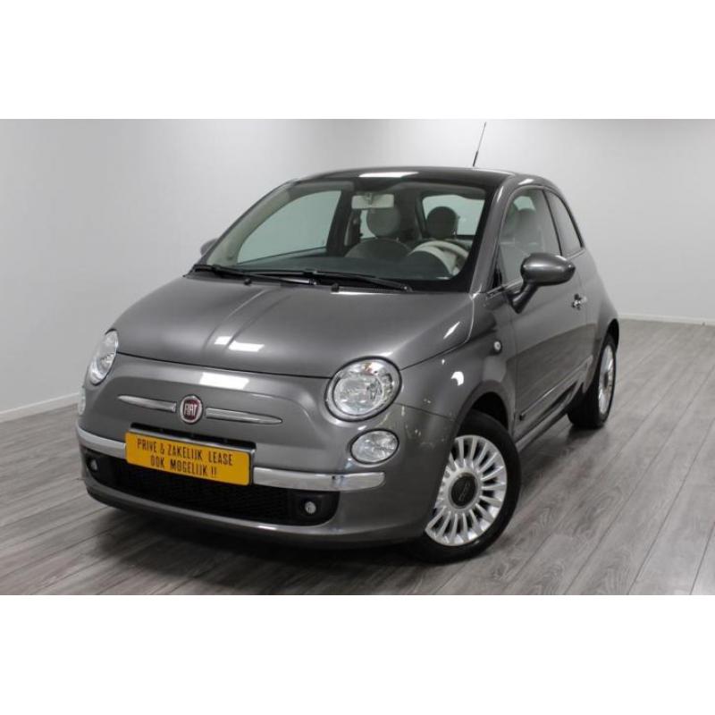 FIAT 500 1.2 BICOLORE AUT. PANORAMADAK Airco va €129,- PM.