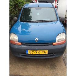 *renault kangoo bj. 2000 goed rijdend ideale onderdelen auto