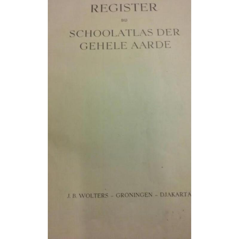 atlas der gehele aarde