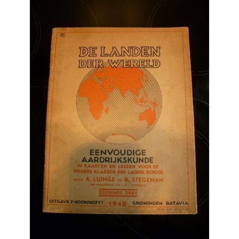 De landen der wereld - Eenvoudige Aardrijkskunde 1948