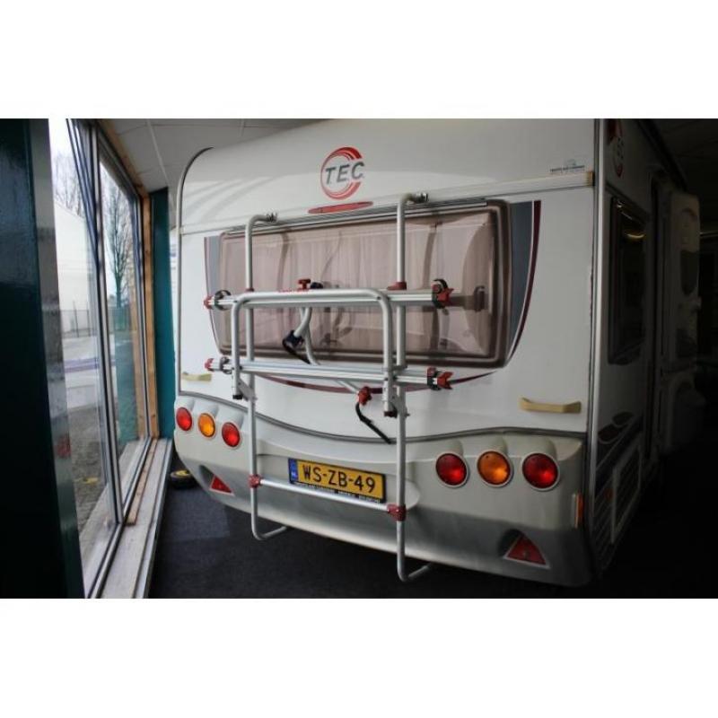 TEC Travelking 450. Dwars bed en ruime zit. (bj 2006)