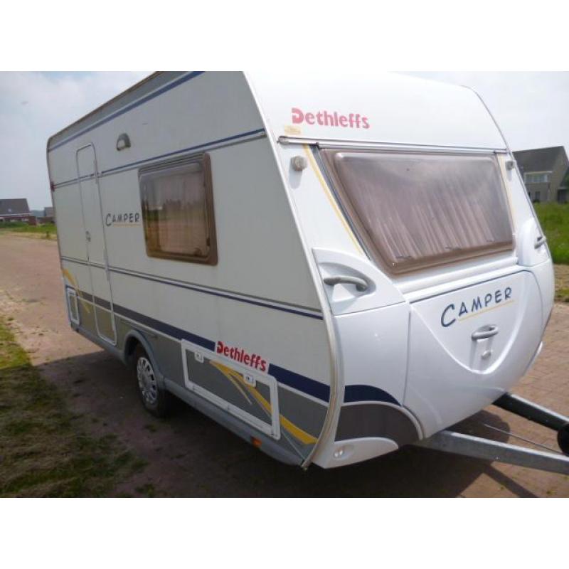 DETHLEFFS Camper 395 6-2005/ BRAND tent/uitbouw/slaaptent