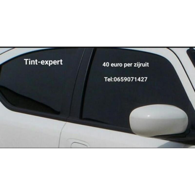 Tint uw auto Goedkoop & professioneel 7 dagen per week