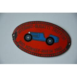 Bugatti Embleem 1960 - Bad Honnef Rhein Treffen - Badge Auto