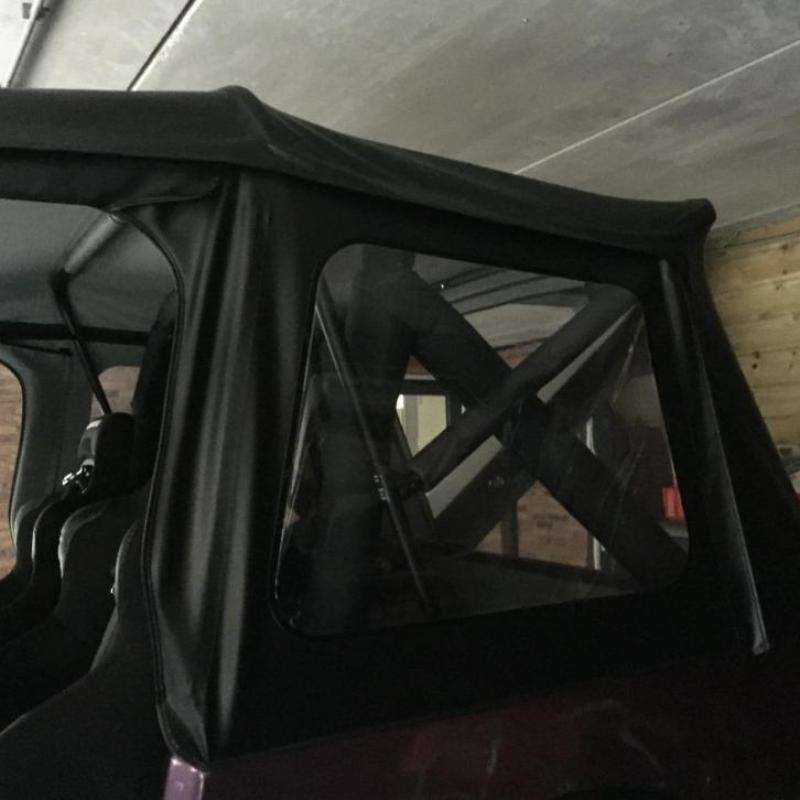 Bestop Soft Top CJ7 met Bestop 2 piece deuren