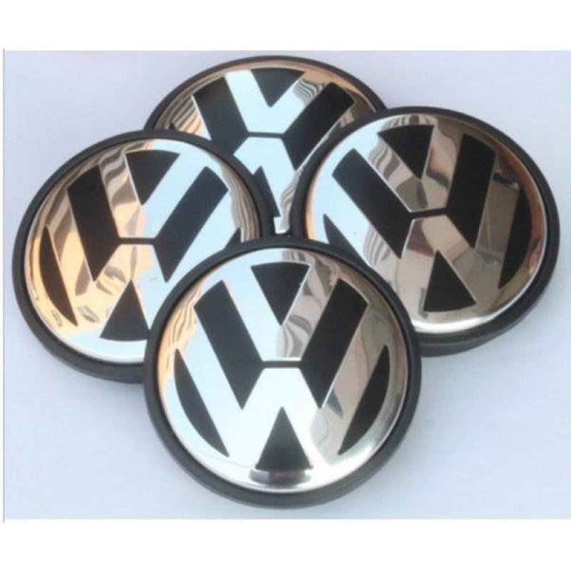 VW Golf 5 6 Jetta 3B7601171 65mm Nieuw Naafdoppen 4 stuks