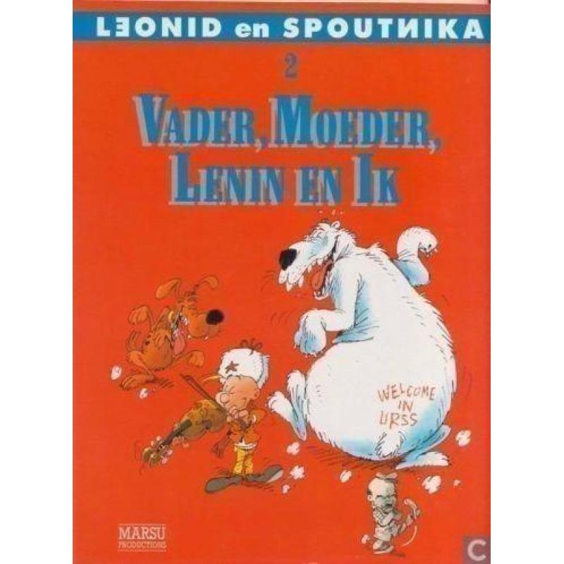 Leonid en Spoutnika 2 vader, moeder, lenin en ik