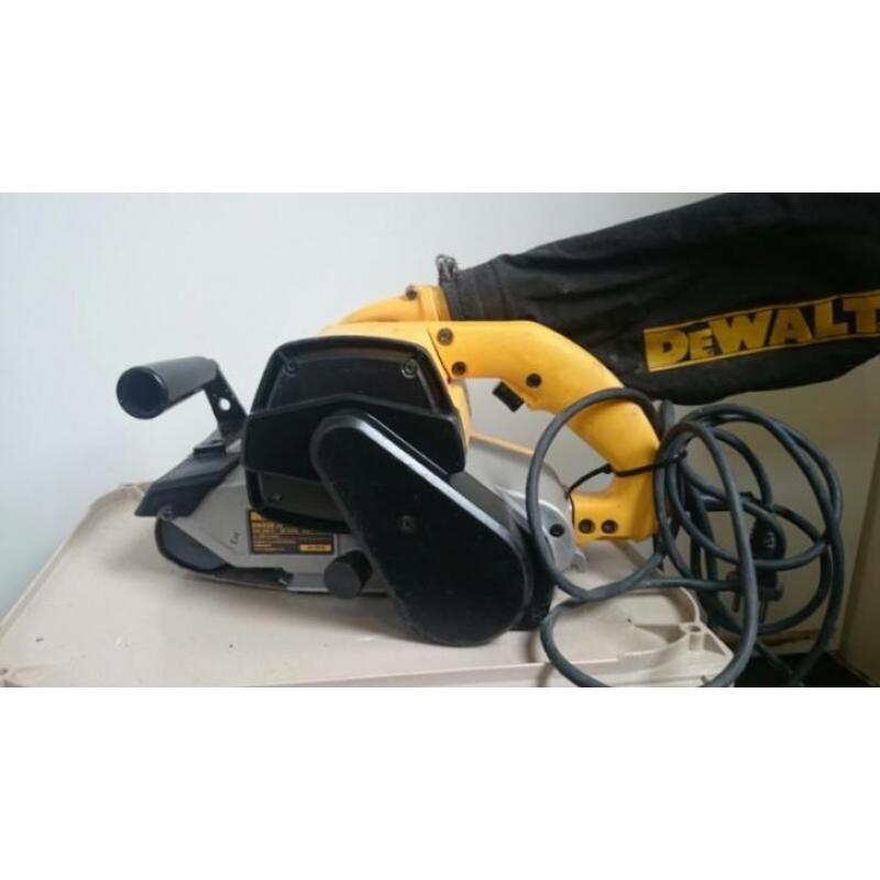 Dewalt bandschuurmachine dw650 1010w schuurmachine de walt