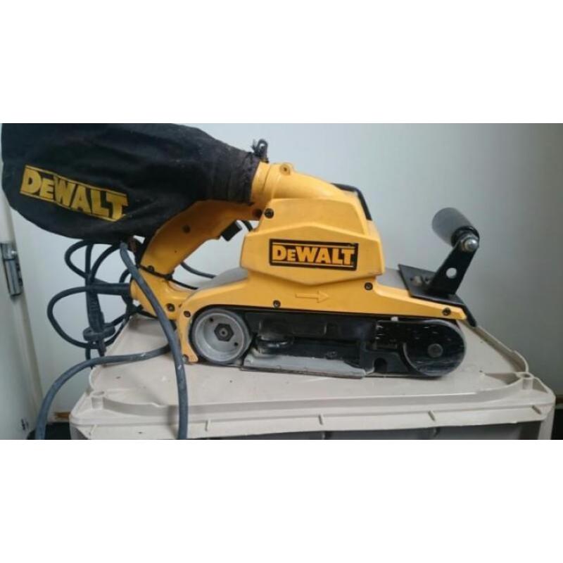 Dewalt bandschuurmachine dw650 1010w schuurmachine de walt