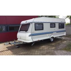 Hobby Classic 495 bj.1995 Brand 4 seizoen voortent+luivel