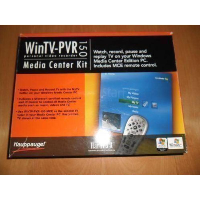 win tv-pvr for media center edition. kijk ook eens naar mijn