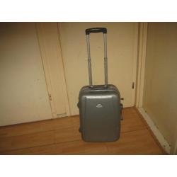Mooie luxe handbagage hard trolley koffer(zgan)52x35x22xcm