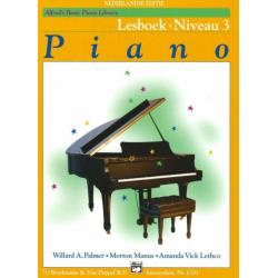 Alfred's Basic Piano Library | Lesboek 3