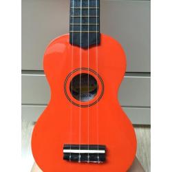 Ukelele Mahalo Oranje - Nieuw !!!