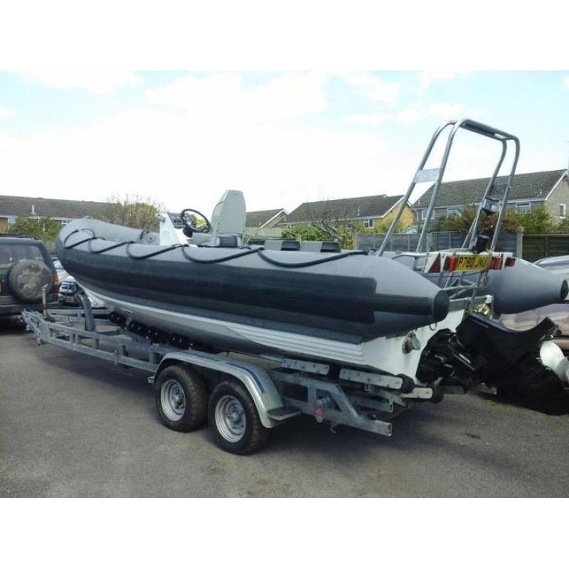 diesel RIB Halmatic Pacific 22 ex-leger