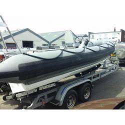 diesel RIB Halmatic Pacific 22 ex-leger